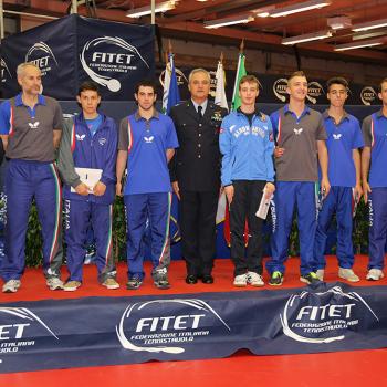 Tennistavolo: Jordy Piccolin premiato per il titolo Europeo a squadre