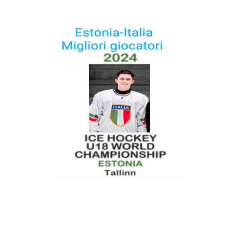 Complimenti ad ALEX VENTURI 3A, premiato come miglior giocatore della partita Estonia - Italia del Mondiale Under 18 disputata a Tallin.