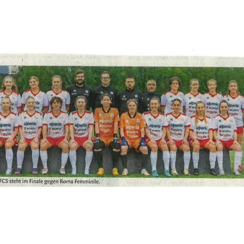 COMPLIMENTI alle nostre studentesse-atlete COSTISELLA e SENONER che andranno a disputare la finale Under 19 di calcio femminile a Roma!
