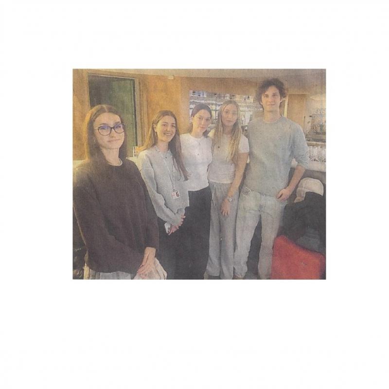 Anche le nostre studentesse-atlete della classe 5A partecipano al viaggio in Polonia per un'esperienza condivisa, preparata da mesi di incontri e formazione: 'Memoria, in viaggio verso Auschwitz'. 